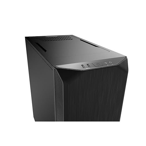be quiet! Pure Base 500 ATX Midi Tower PC Case | Two Pre-Installed Silent Wings 2 Fans | Black | BG034 Black BG034