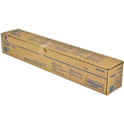 Konica Minolta A3VX430, TN-619C OEM Toner Cartridge - Cyan - 78K Yield