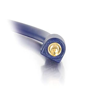 C2g/ cables to go C2G 40602 Velocity 3.5mm M/M Stereo Audio Cable, Aux Cable, Blue (6 Feet, 1.82 Meters)