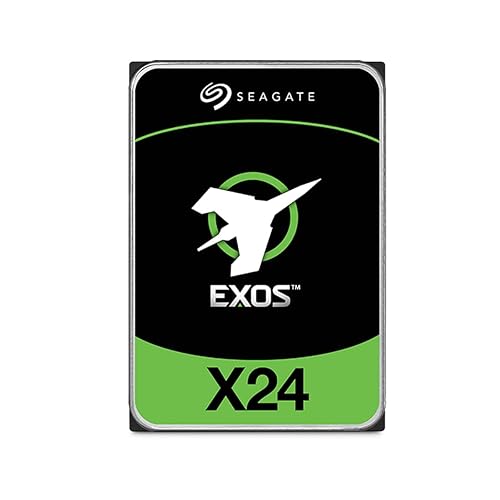 Seagate Exos X24 ST16000NM002H 16 TB Hard Drive - 3.5" Internal - SATA (6Gb/s SATA) - Conventional Magnetic Recording (CMR) Method - Storage Array Device Supported - 7200rpm