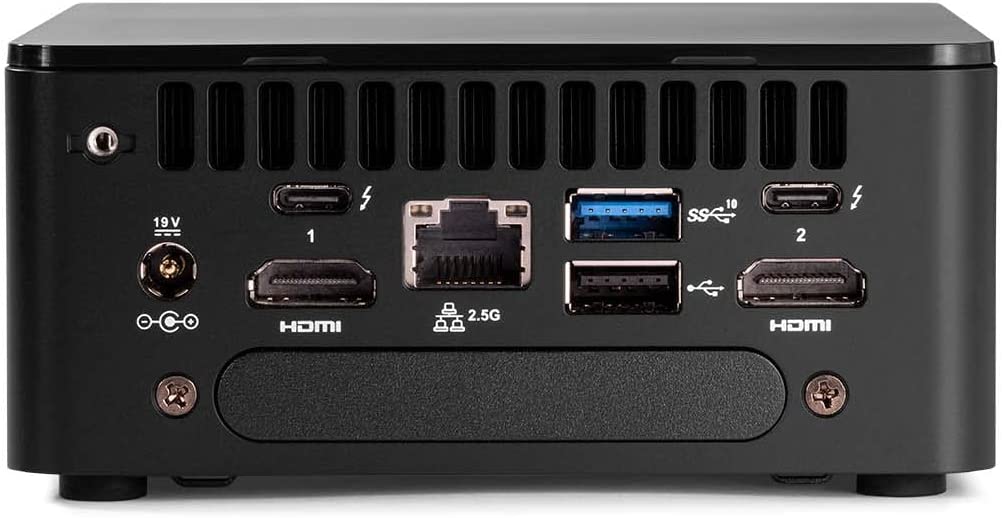 Intel NUC 12 Pro NUC12WSHi7 Desktop Computer - Intel Core i7 12th Gen i7-1260P Dodeca-core (12 Core)-Mini PC - Intel Chip - Windows 11 Home - NO power cord