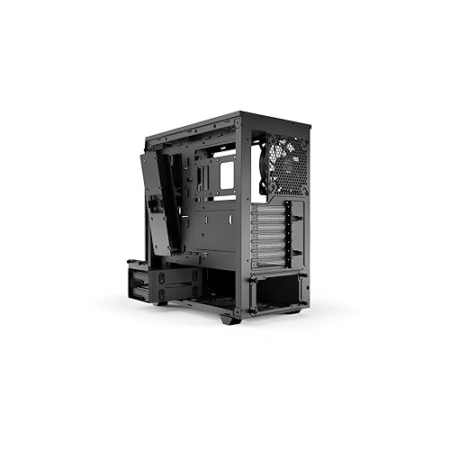 be quiet! Pure Base 500 ATX Midi Tower PC Case | Two Pre-Installed Silent Wings 2 Fans | Black | BG034 Black BG034