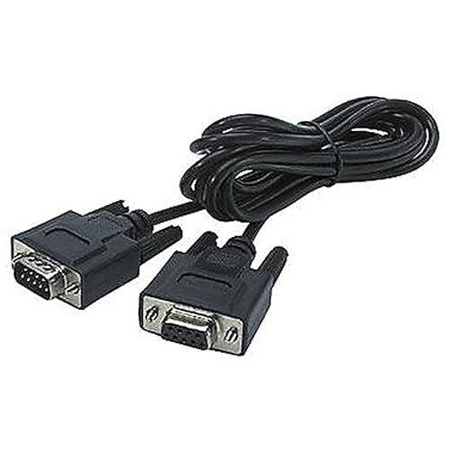 APC by Schneider Electric Cable, UPS Communications Smart Signalling - 6.56 ft Serial Data Transfer Cable - First End: 1 x 9-pin DB-9 Serial - Second End: 1 x 9-pin DB-9 Serial - Black - 1 Each