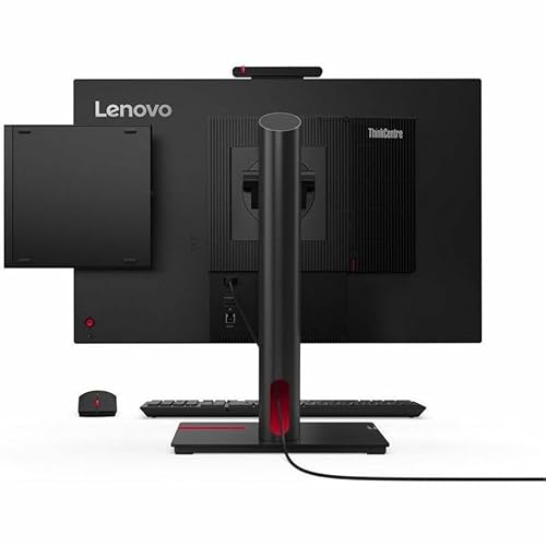 Lenovo ThinkCentre M70q Gen 5 12TD001RUS Desktop Computer - Intel Core i5 14th Gen i5-14400T - 16 GB - 512 GB SSD - Tiny - Black - Intel Q670 Chip - Windows 11 Pro - Intel UHD Graphics 730 DDR5 SDRAM
