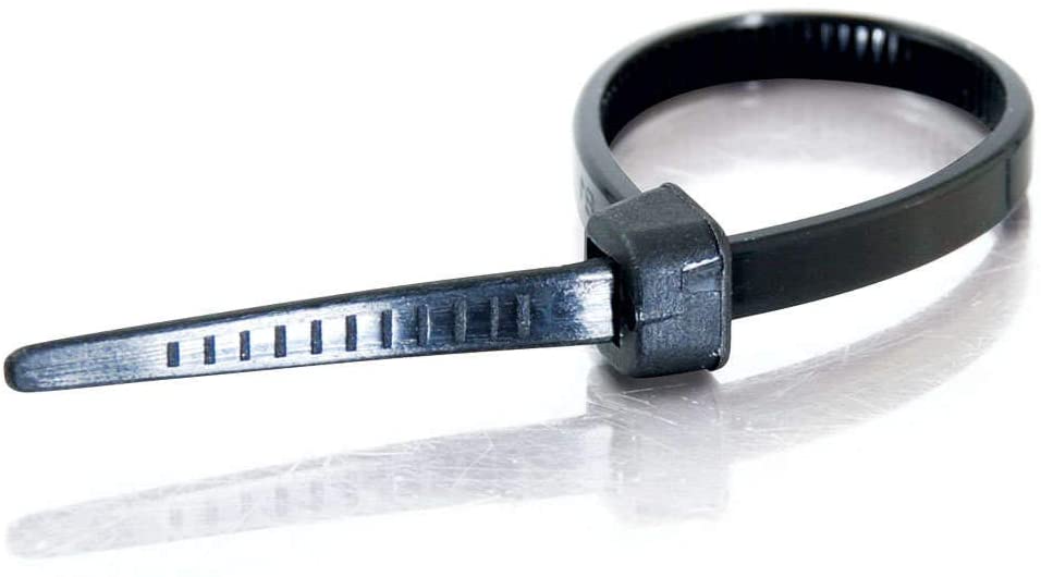 C2g/ cables to go C2G 43036 4 Inch Cable Tie Multipack (100 Pack) TAA Compliant, Black Black Pack of 100 4 Inch Cable Ties
