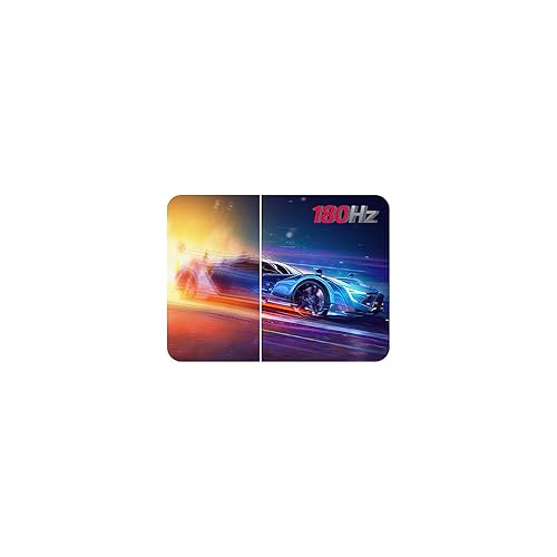 LG UltraGear 24" FHD 1920x1080 VA 180Hz 1ms AMD FreeSync 2x HDMI 1x DisplayPort Gaming Monitor, 24GS50FX-B