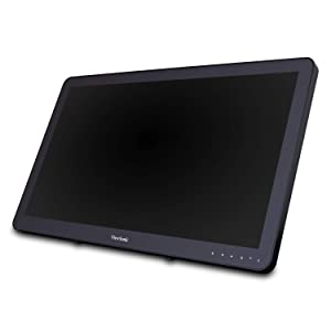 ViewSonic VSD243-BKA-US0 24 Inch 1080p 10-Point Touch Smart Digital Display with Bluetooth Dual Band Wi-Fi and Android Oreo 8.1 OS