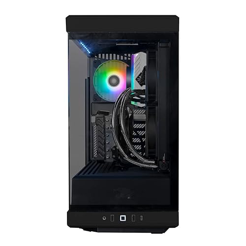 iBUYPOWER Y40 Black Gaming PC Computer Desktop Y40BI7N47S01 (Intel Core i7 14700F, RTX 4070 Super 12GB, 32GB DDR5 5600 RGB (16x2), 2TB NVMe SSD, WiFi Ready, Windows 11 Home)