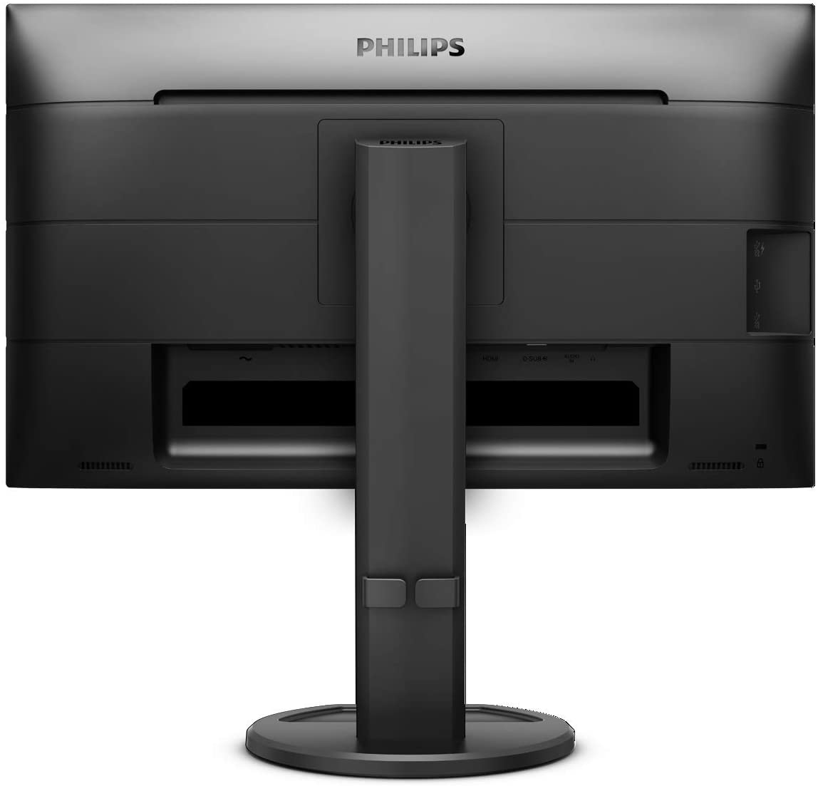 Philips 241B8QJEB 24" Frameless Monitor, Full HD IPS, USB 3.0 hub, Built-in Speakers, VESA, Height Adjustable Stand, TCO Edge