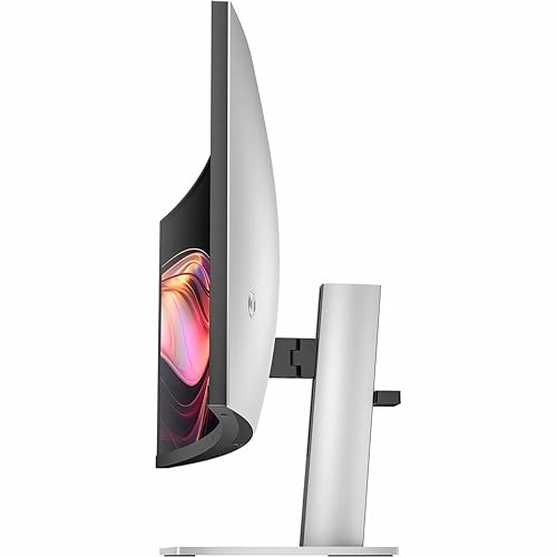 HP 734pm 34 Class Webcam UW-QHD Curved Screen LED Monitor - 21:9-34 Viewable - in-Plane Switching (IPS) Black Technology - Edge LED Backlight - 3440 x 1440 - FreeSync Premium - 400 Nit