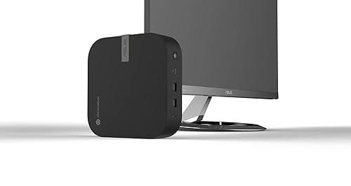 ASUS Chromebox 5 with Intel® Core i7-1260P Processor, 16GB Memory, M.2 256G NVMe SSD, Dual HDMI, one DP, Gigabit LAN, WiFi 6E, Thunderbolt ™ 4, Chrome Enterprise, VESA Mount,BLACK Core i7 No Wireless Charging CHROMEBOX5-S7057UN