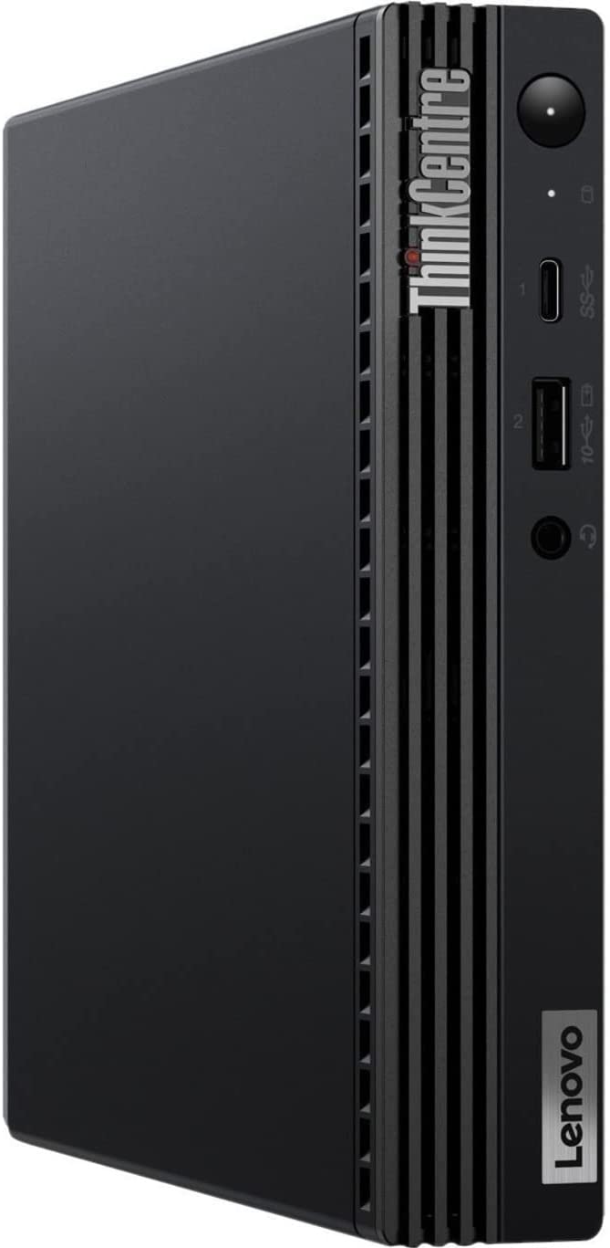 Lenovo ThinkCentre M60e 11LV008SUS Desktop Computer - Intel Core i5 10th Gen i5-1035G1 Quad-core (4 Core) 1 GHz - 8 GB RAM DDR4 SDRAM - 256 GB M.2 PCI Express NVMe 3.0 x4 SSD - Tiny - Black