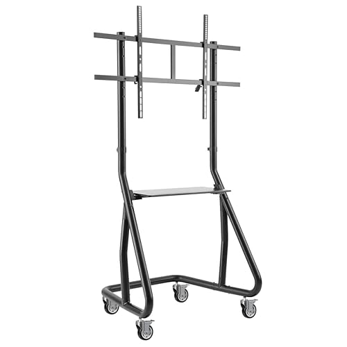 Tripp Lite Heavy-Duty Mobile TV Floor Stand Cart, 60 to 105 inch Displays, VESA-Compliant, Secure Display Combination Lock, Cable Management Routes, 5-Year Manufacturer's Warranty (DMCS60105HDS) 60" to 105" Displays