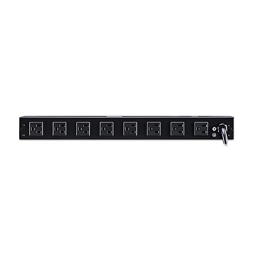 CyberPower RKBS15S4F8R 15A 12-Outlet 1U RM Rackbar Surge Suppressor