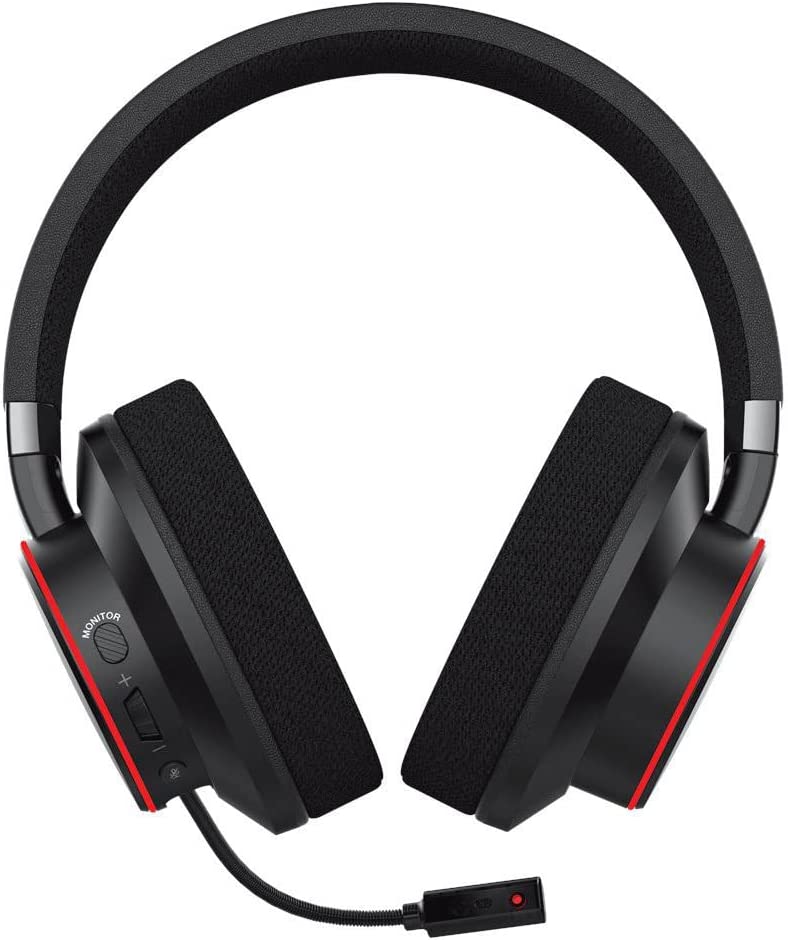 Creative Sound BlasterX H6 USB Gaming Headset with 7.1 Virtual Surround Sound, Memory Foam Fabric Earpads, Hardware EQ Modes, Ambient Monitoring and RGB Lighting for PS4, Xbox One, Nintendo Switch, and PC