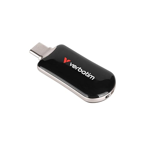 Verbatim Plectra USB-C Flash Drive Black 512GB Black