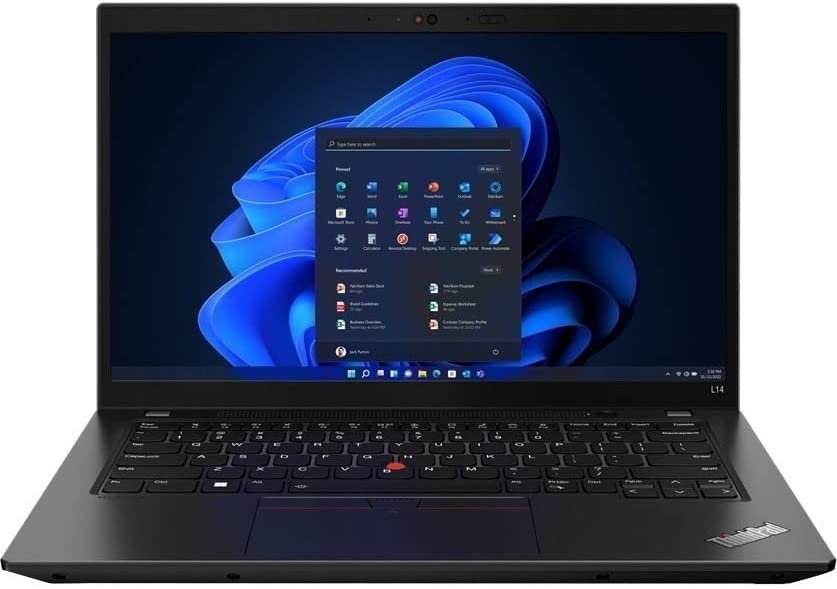 Lenovo ThinkPad L14 Gen 3 21C1004NUS 14" Notebook - Full HD - 1920 x 1080 - Intel Core i7 12th Gen i7-1260P Dodeca-core (12 Core) - 16 GB Total RAM - 512 GB SSD - Thunder Black - Intel Chip - Win