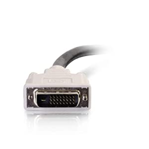 C2g/ cables to go C2G 26911 DVI-D M/M Dual Link Digital Video Cable, Black (6.6 Feet, 2 Meters)