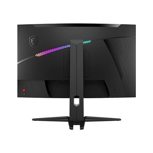 MSI MAG275CQRF QD, 27 Gaming Monitor, 2560 x 1440 (QHD) Rapid VA with Quantum Dot, 1 ms, 170Hz, FreeSync Premium, HDR Ready, 1000R, HDMI, DisplayPort, Tilt and Height Adjustable.,Black