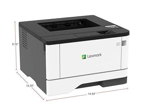 Lexmark B3442dw Monochrome Laser Printer with Two-Sided Printing, Full Spectrum Security and Wireless & Ethernet Capabilities (29S0300)