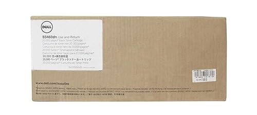 Dell 9GG2G Toner Cartridge B3460dn Laser Printer,Black