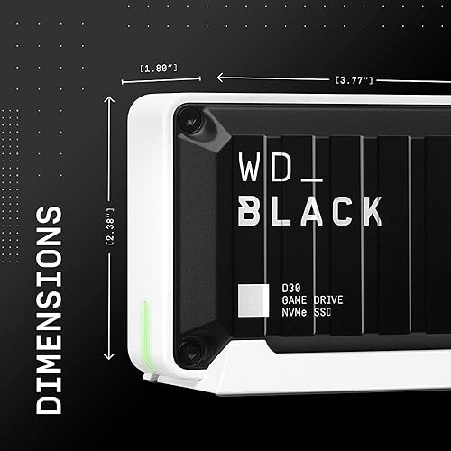 WD Western Digital 2TB - Venom Black D30 - Solid State Drive
