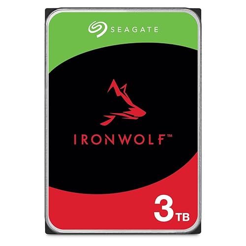 Seagate IronWolf ST3000VN006 Internal Hard Drive 3.5 3000 GB Serial ATA III