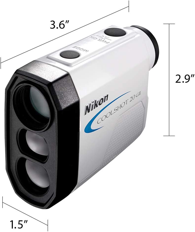 Nikon Coolshot 20 GII Golf Laser Rangefinder White