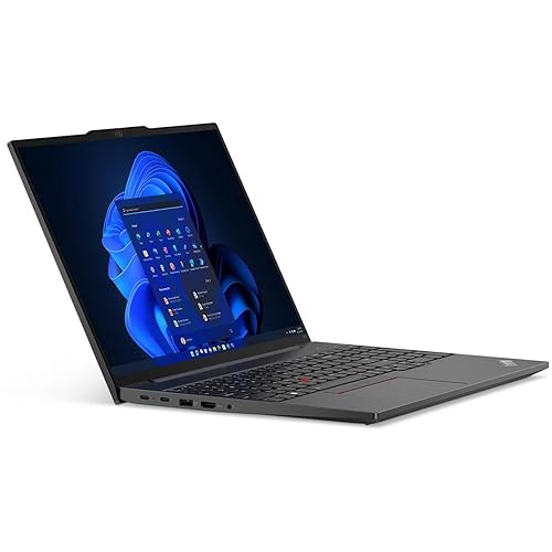 Lenovo ThinkPad E16 Gen 1 21JN0040US 16 Touchscreen Notebook - WUXGA - 1920 x 1200 - Intel Core i5 13th Gen i5-1335U Deca-core (10 Core) 1.30 GHz - 16 GB Total RAM - 8 GB On-Board Memory - 512 GB