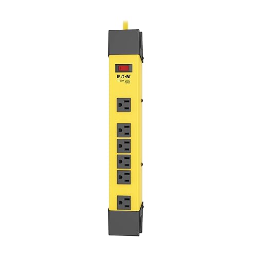 Tripp Lite Surge Suppressing Safety Power Strip with GFCI Plug (6-outlet, 9-foot cord) 6 Outlet + 9ft Cord (GFCI Plug) Power Strip