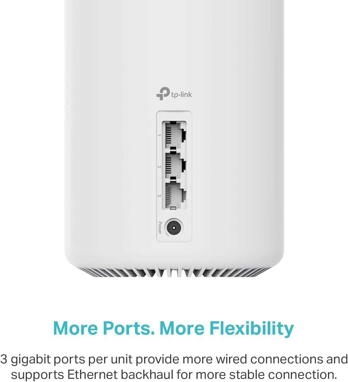 TP-Link Deco AXE5400 Tri-Band WiFi 6E Mesh System (Deco XE75) - Covers up to 7,200 Sq.Ft, Replaces WiFi Router and Extender, AI-Driven Mesh, New 6GHz Band, 3-Pack WiFi 6E|AXE5400