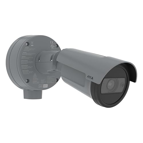 AXIS P1468-XLE Outdoor 4K Network Camera - Color - Bullet - Black - TAA Compliant - 131.23 ft Infrared Night Vision - Zipstream, H.264, H.264B, H.264M, H.264H, H.265, H.265B, H.265M, H.265H, Motion JPEG, H.264B (MPEG-4 Part 10/AVC)