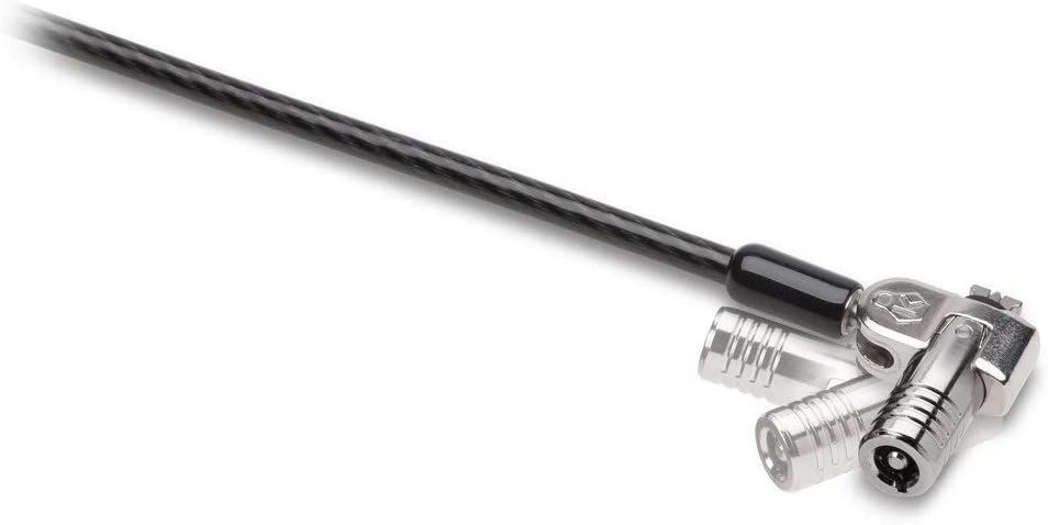 Kensington NanoSaver Keyed Dual Head Laptop Lock for Ultra-Thin Laptops/Tablets and Other Devices (K64448WW)
