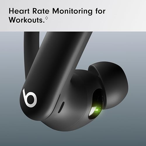 Beats Powerbeats Pro 2 Wireless Bluetooth Earbuds - Noise Cancelling, Heart Rate Monitor, IPX4, Up to 45H Battery & Charging Case, Works with Apple & Android - Jet Black Jet Black Powerbeats Pro 2