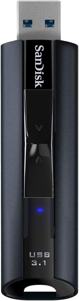 SanDisk 256GB Extreme PRO USB 3.1 Solid State Flash Drive - SDCZ880-256G-G46, Black 1 Count (Pack of 1) Flash Drive USB 3.1