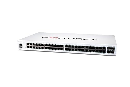FortiSwitch-148F FortiSwitch-148F is a Performance/Price Competitive L2+ Management Switch with 48x GE Port + 4X SFP+ Port + 1x RJ45 Console