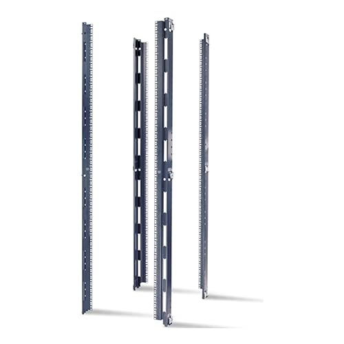 APC AR7510 NetShelter SX 23" EIA Mounting Rails, 42U, Square Holes, 4-Pack