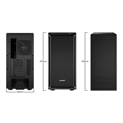 be quiet! BG022 Pure Base 600 Case, Silver