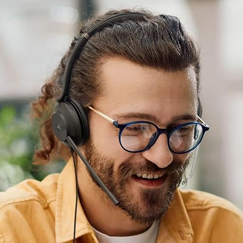 YEALINK UH37 Dual USB Teams Headset, Dual, USB-A & USB-C, Dual Noise-Canceling Mics, Busy Light