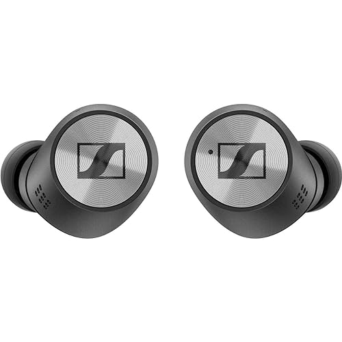 Sennheiser Momentum True Wireless 2 - Bluetooth earbuds with active noise cancellation, smart pause, customizable touch control and 28-hour battery life - Black (M3IETW2 (Black))