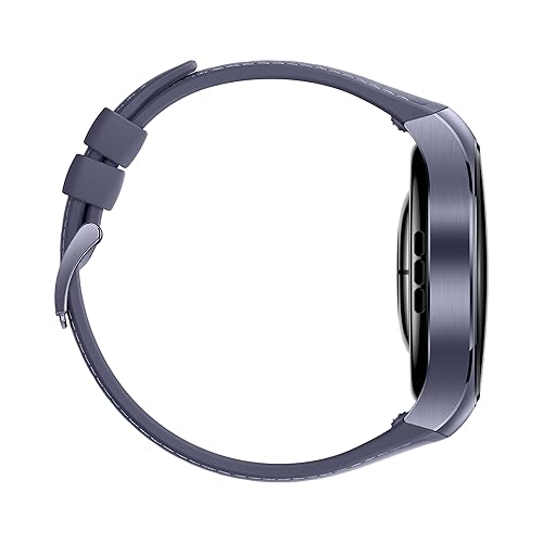 HUAWEI Watch 5, 46mm Smartwatches, Multi-Sensing X-TAP Technology, Spherical Sapphire Glass, Two Battery Modes, Intuitive Smart Gestures, Compatible with iOS and Android, Purple
