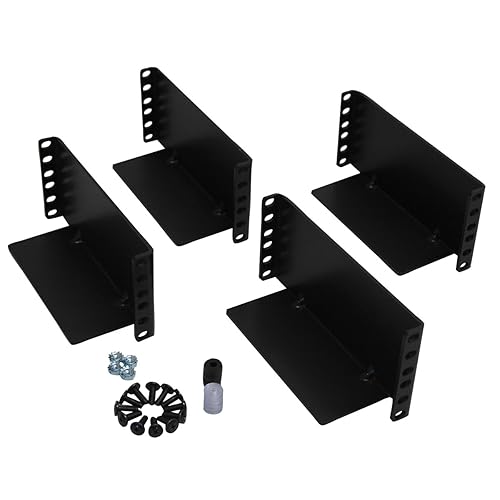 Enables 2-Post Rackmount Installation of 3U and Larger US Transformer and Batt