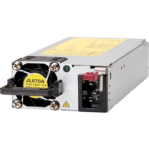 Hewlett Packard Enterprise Aruba X372 54VDC 1600W 110-240VAC Power Supply - 120 V AC, 230 V AC Input - 1600 W / 54 V DC - TAA