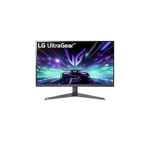 LG UltraGear 24" FHD 1920x1080 VA 180Hz 1ms AMD FreeSync 2x HDMI 1x DisplayPort Gaming Monitor, 24GS50FX-B