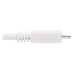 Tripp Lite, Safe-IT, USB-A to USB Micro-B USB 2.0, Male-to-Male Cable, PVC VW-1 Jacket, White, 3 Feet / 0.91 Meters, Limited Life Manufacturer's Warranty (U050AB-003-WH) USB-A to USB Micro-B 3 Feet / 0.91 Meters