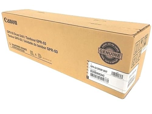 Canon GPR-53 Imaging Drum - Laser Print Technology - 86300 Black, 72600 CMY, 97000 Black, 82700 CMY - 1 Each - OEM - CMYK