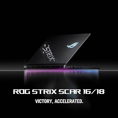 ASUS ROG Strix Scar 16 (2025) Gaming Laptop, 16” ROG Nebula HDR 16:10 2.5K 240Hz/3ms, NVIDIA® GeForce RTX™ 5070Ti, Intel® Core™ Ultra 9 HX, 32GB DDR5-5600, 1TB PCIe Gen 4 SSD, G635LR-XS96