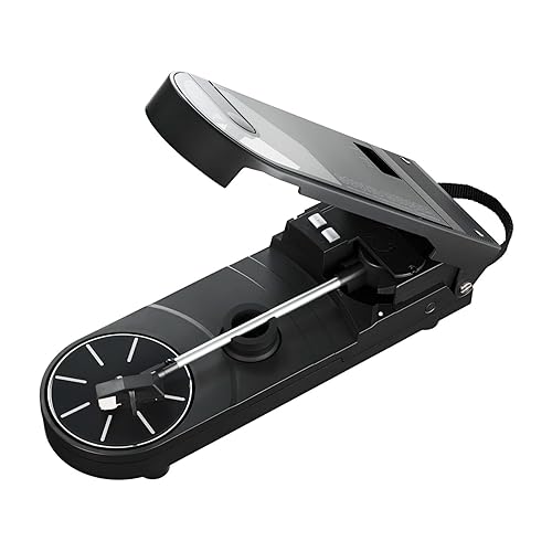 Audio-Technica AT-SB727 Sound Burger Portable Bluetooth Turntable (Black), with USB-C Charging and up to 12 Hours of Spinning