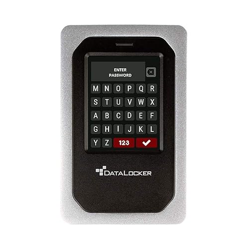 DataLocker Dl4 Fe 7.60 Tb Portable Solid State Drive - External - Taa Compliant - Usb 3.2 Type C - 256-bit Encryption Standard - 3 Year Warranty