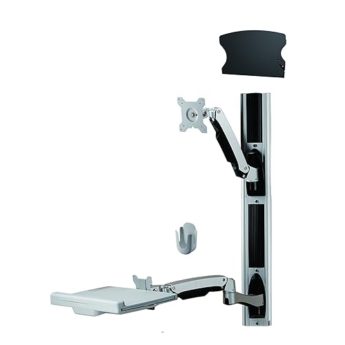 Amer Networks Wall Mount for Keyboard, CPU, Mouse, Flat Panel Display AMR1AWSV1